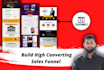 generate a responsive sales funnel in clickfunnel