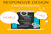 convert PSD to HTML and fix issues