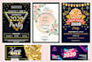 design attractive invitation card design, invitation design