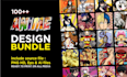 provide 100 high quality anime vector designs bundle for commercial use