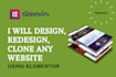 build your wordpress website or customize it