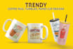 make coffee mug, paper cup, coffee cup, drinkware, tumbler design