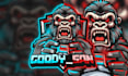 do aggressive esport logo design for game, twitch and sports team
