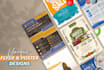create business, event, church flyer and poster design