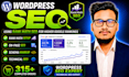 optimize wordpress SEO using rank math for higher google rankings