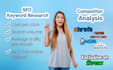 do SEO keyword research and competitor analysis reports