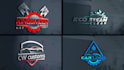 do modern 2d, 3d auto detailing and car wash logo deign