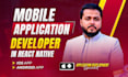 do android app and ios app mobile app development using react native cli expo