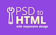 convert psd to HTML