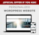 build a wordpress website optimized, responsive and full SEO