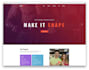 design a website using html, css and boostrap
