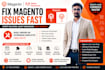 fix any magento issues