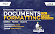 convert pdf to word, redesign word docs, documents formatting and relayout