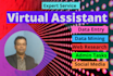 do your virtual assistant, data entry, web research job