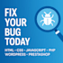 fix HTML, CSS, javascript, PHP, wordpress or prestashop bugs and errors