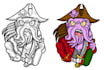 draw digital line art illustration just in 24 hours