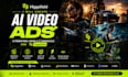 create ai video ads, ai promotional video, ai commercial using higgsfield