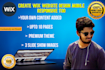 wix website landing page wix portfolio designer