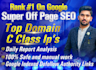 do 30 days off page seo with high quality dofollow backlinks