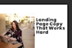 write landing page copy that converts
