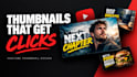 create catchy youtube thumbnail