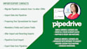 import and format your contacts into pipedrive