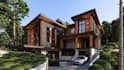 create sketchup 3d model and interior or exterior architecture render
