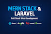 develop full stack web applications using mern stack or laravel