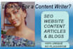 write original content SEO blogs and articles on any topic