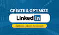 create and optimize linkedin business page