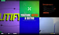 create a professional youtube intro and outro animation