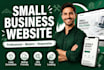 build a professional website for your small business