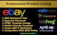 do ebay SEO listing store management