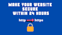 make your website secure with cloudflare SSL