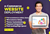 build ecommerce website and online store