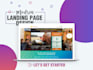 provide high converting landing page design