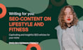 write about lifestyle and fitness