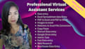 be your virtual assistant for data entry for excel,google drive and web research