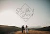 design initials signature and illustration based wedding and photography logo