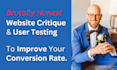 critique your website to improve your conversion rate
