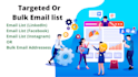 build you targeted email database or email verification