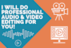 remove background noise from your video