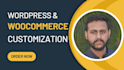 do any wordpress and woocommerce customization
