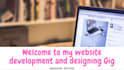 design responsive modern website with HTML, CSS, bootstrap 4