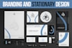design business card, letterhead, logo and stationary item