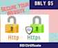 turn website http to https and set up the SSL on wordpress
