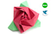 make a high quality origami photo for social media
