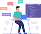 design and develop website with javascript HTML CSS react