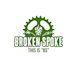 create a beautiful broken spoke logo for you