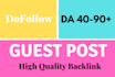 dofollow guest post on HQ website